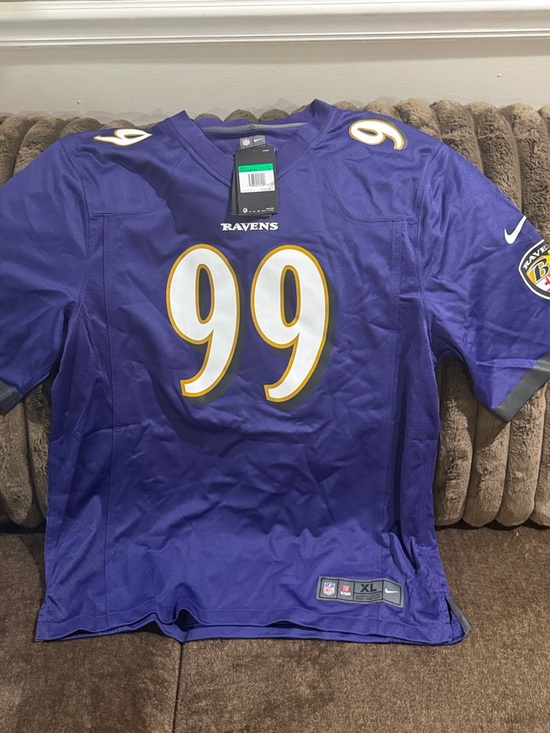 Nike Other - Nike Baltimore Ravens Purple #99 Football Jersey new with tag